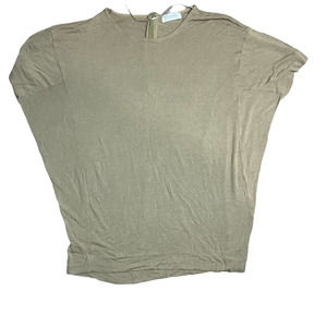 Zara Women's Brown Oversized Top Size M